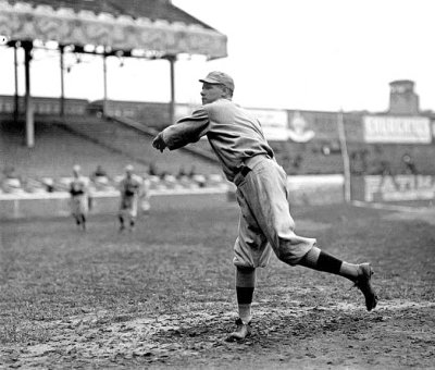 1915 - Babe Ruth pitching at Fenway Park