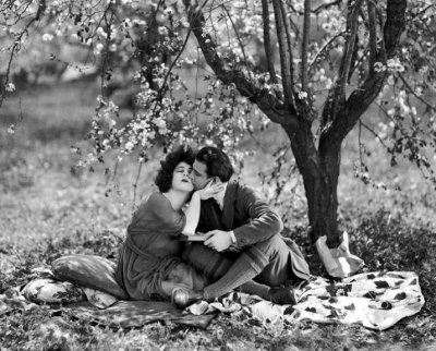 1921 - Alla Nazimova and Rudolph Valentino in Camille