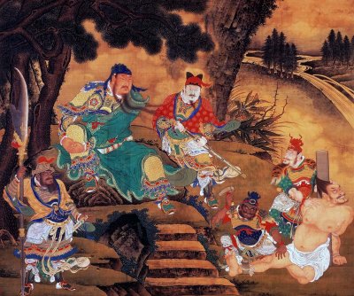 c. 1430 - Guan Yu Captures General Pang De