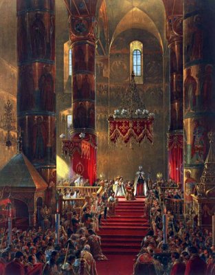 26 August 1856 - Prayers for the new tsar, Alexander II