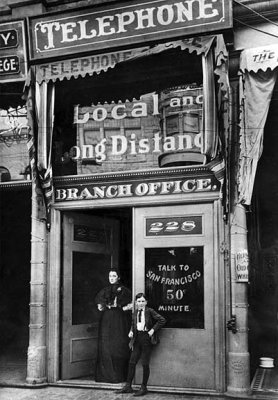 1899 - 1st telephone pay station in Los Angeles