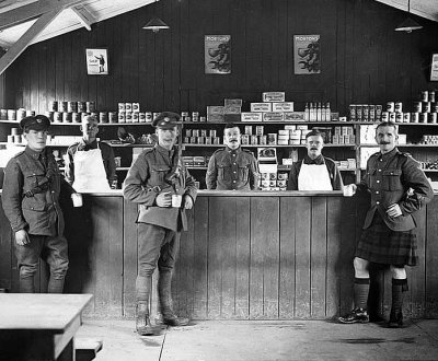 1914 - British canteen