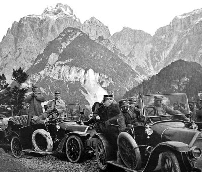1915 - Italian generals on the move