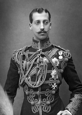 1891 - Prince Albert Victor, eldest son of the future Edward VII