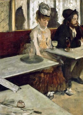 1876 - Au Cafe (L'Absinthe)