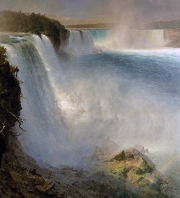 1867 - Niagara Falls, from the American Side