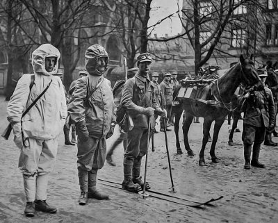 1915 - German alpine soldiers