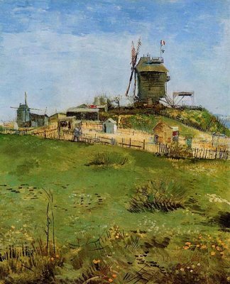 March 1887 - Le Moulin de la Galette