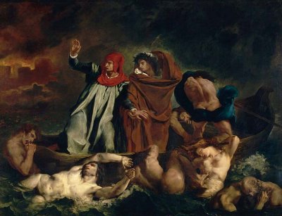 1822 - Dante and Virgil in Hell