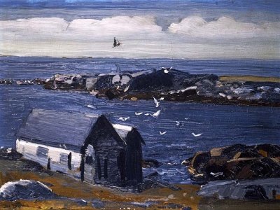 August 1911 - The Gulls, Monhegan, Maine