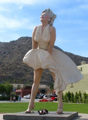 Forever Marilyn by Seward Johnson, Palm Springs
