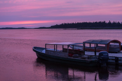 Taxi boats before sunrise 2013 August 17th