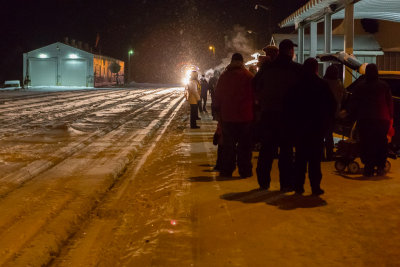 Ontario Northland Railway Christmas Train 2013 December 17th