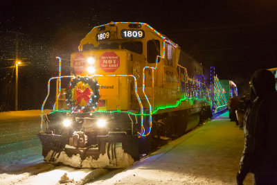 Ontario Northland Railway Christmas Train 2013 December 17th