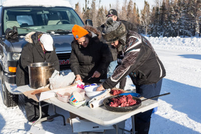 Reclaiming Our Steps: Walkers north of Moosonee 2014 January 12th