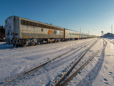 Long Polar Bear Express for hockey tournament 2014 February 20th.