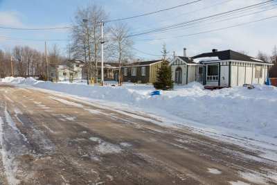 Houses on Veterans Road (formerly Revillon Road South)