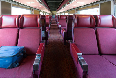 Coach 855 interior