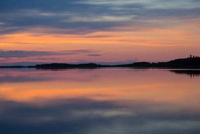 Pre dawn sky reflected in the Moose River June 11 2014