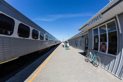 Polar Bear Express at Moosonee 2014 June 26th