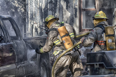 Volunteer firefighters 2014 September 8th
