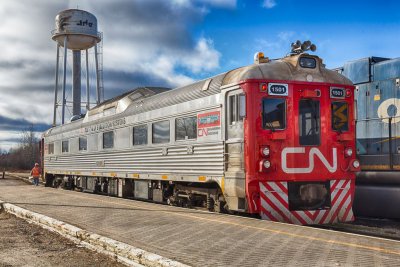 CN 1501 Track Evaluation Unit in Moosonee