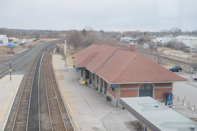 Old station in Cobourg Ontario.