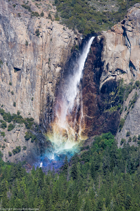 Bridalveil Fall From Tunnel View