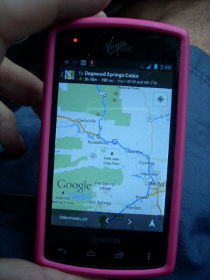 Android GPS Too (Kyocera Rise)