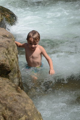 Adrian in Steel Creek