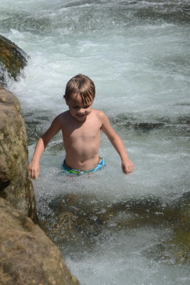 Adrian in Steel Creek