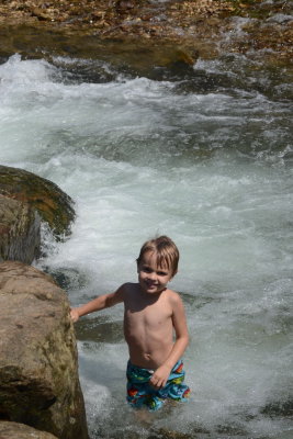 Adrian in Steel Creek