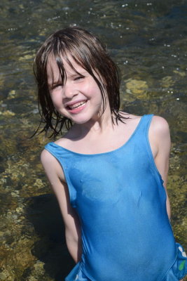 Helen Cooling Off in Steel Creek