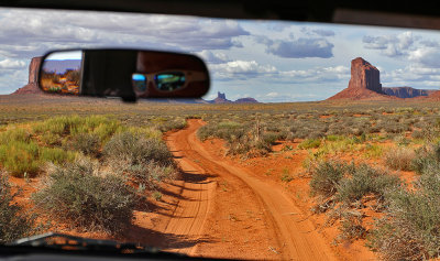 3 weeks road trip in west USA - Aboard a Jeep Wrangler on the trails of Mystery Valley in Monument Valley NP