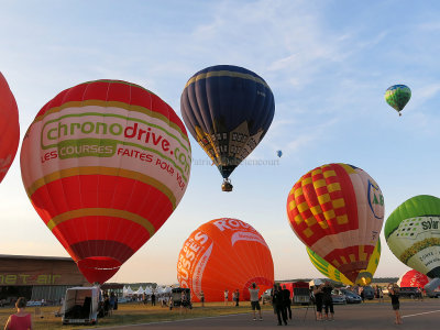 Lorraine Mondial Air Ballons 2013 - Photos de l'envol du samedi 27 juillet