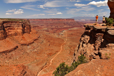 3 weeks road trip in west USA - On island in the sky in Canyonlands National Park