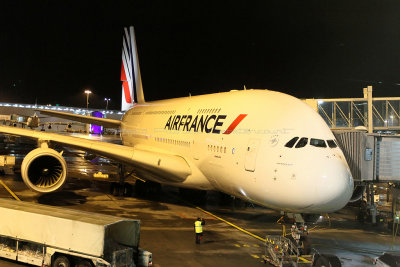 Two weeks in South Africa - Photos de notre vol Air France en A380 vers Johannesburg, puis vers le Cap