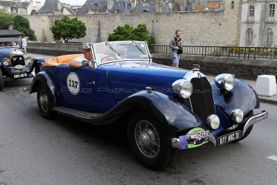 Remparts Historiques de Vannes 2014 – Démonstration de voitures de sport anciennes