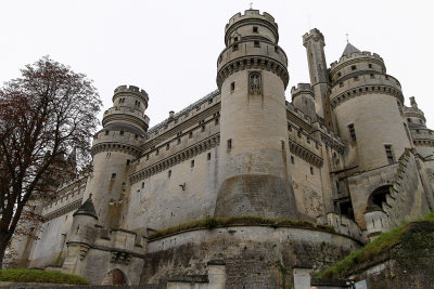 Visite du chteau de Pierrefonds dans l'Oise