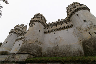 Visite du chteau de Pierrefonds dans l'Oise