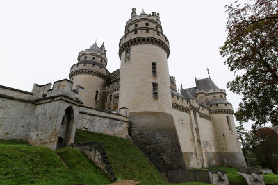 Visite du chteau de Pierrefonds dans l'Oise