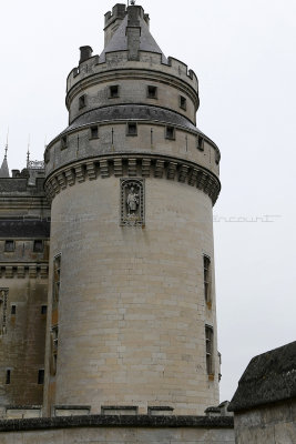 Visite du chteau de Pierrefonds dans l'Oise