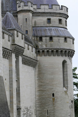 Visite du chteau de Pierrefonds dans l'Oise