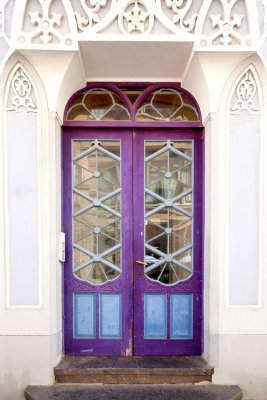 Purple door by Gummo