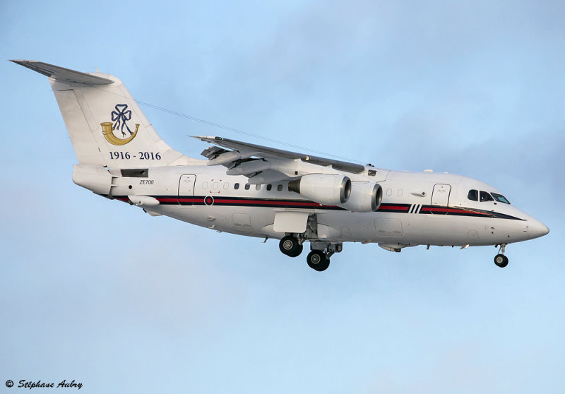 British Aerospace 146-100 Statesman Royal Air Force ZE700