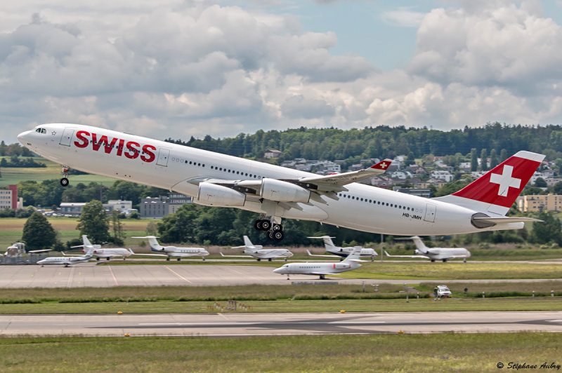 HB-JMH Airbus A340-313X