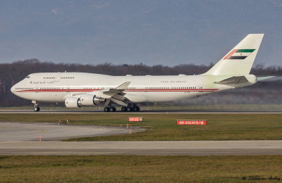 Boeing 747-422 United Arab Emirates A6-HRM 