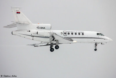 Dassault Falcon 50 Republic of Serbia YU-BNA
