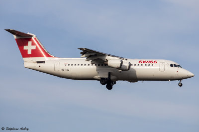 HB-IXU British Aerospace Avro RJ100 