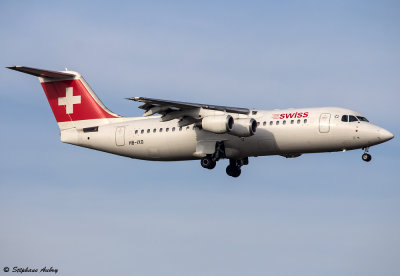 HB-IXO British Aerospace Avro RJ100